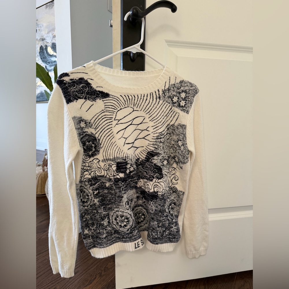 Embroidered sweater